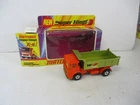 Matchbox Lesney Superkings K-4 Leyland Tipper- "WATES", LIGHT ORANGE CAB, boxed
