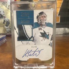 Panini 2012 Harri Sateri San Jose Sharks Auto Memorabilia #173 /25