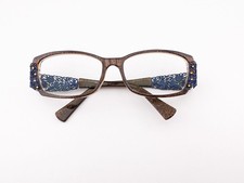 Jean Lafont Eyeglasses, Frames Only, Imperiale 331 Brown/Blue, 54-15-127, France