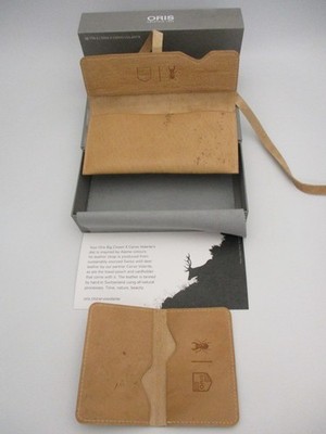 ORIS X Cervo Volante Watch Box Pouch Card Holder Wallet Outer Box Carton Sleeve