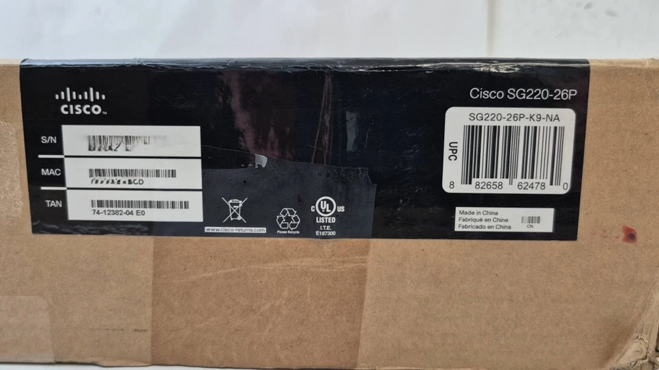 Cisco SG220-26P-K9 26 Port Rack Mountable Compact Switch New DB - Image 2 of 3