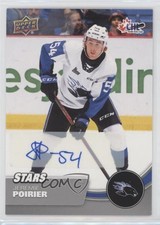 2021-22 Upper Deck CHL Stars Auto Jeremie Poirier #328 Auto 7pv