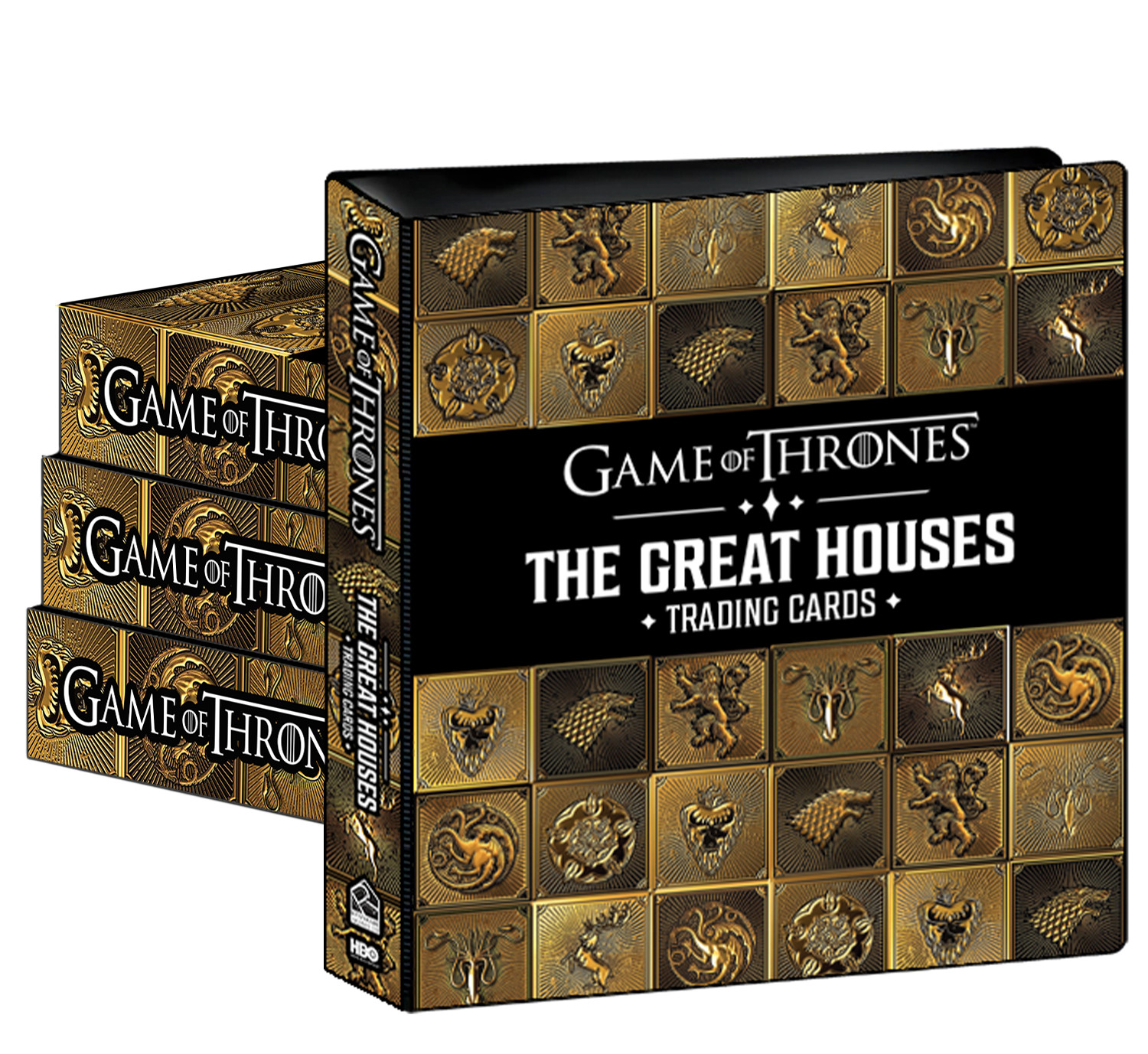 Game of Thrones The Great Houses Official Collectors Binder / Album & P3 Promo