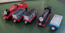Thomas  Friends DIECAST TRAINS 6pc Take N Play James Troublesome Trucks Metal