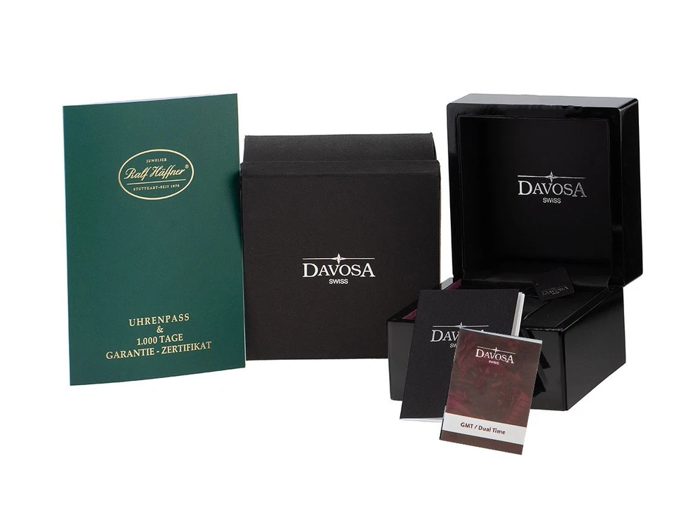 Davosa Ternos Professional TT GMT Ref.161.571.60 Full Set Neu - Bild 2 von 4