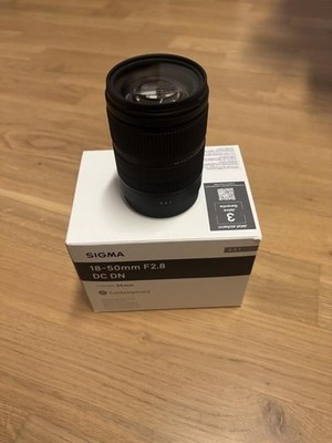 Sigma Contemporary 18-50mm 2.8 DC DN für Sony E