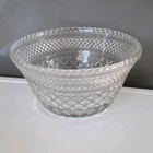Vintage Wexford Glass by Anchor Hocking Large Fruit/Salad Bowl 10"