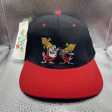 RARE Vintage Ren & Stimpy Fire Dogs Nickelodeon Hat 1993 HTF Deadstock NWT - USA