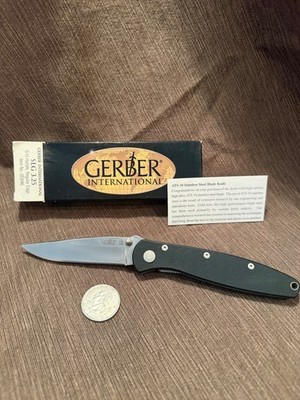 Gerber SLG 3.25 05846 First Production Run ATS-34 G10 Taiwan NIB NOS