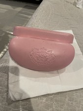 Juicy Couture Pink Clamshell Sunglasses Eye Glasses Sun Glass Case Holder