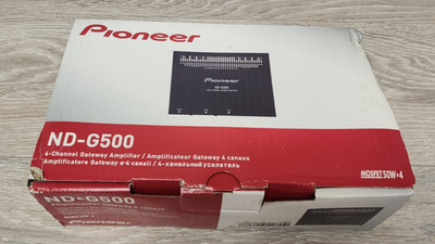 Pioneer ND-G500 4 Channel Gateway Amplifier Mosfet 50Wx4 New Open Box