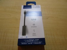 Insignia USB 3.0 to Ethernet Adapter NS-PA3U6E-C 