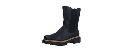 Rieker Damen Stiefel schwarz 72683-00