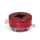 Red For Ducati Steering Stem Triple Nut Tool 1098 1198 999 749 Monster