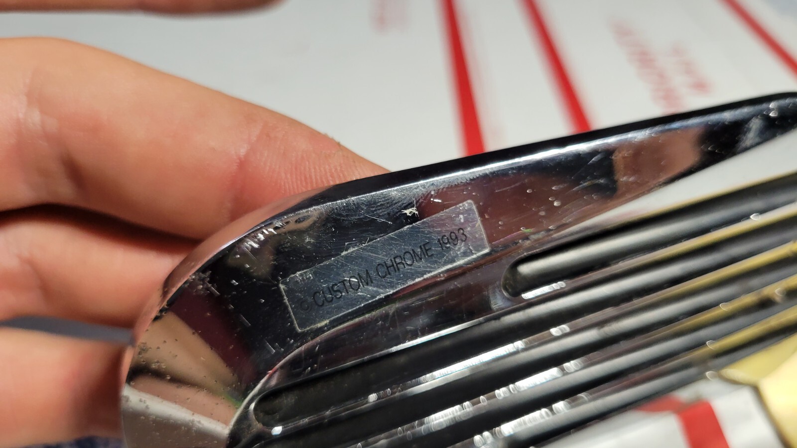 65-98 Harley Davidson Custom Chrome Mirage Primary Inspection Cover 27-155-1 FX