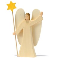 Ostheimer Engel Mit Stern Holzengel Mit Stern 2-Tlg. Holzfigur, Weihnachten