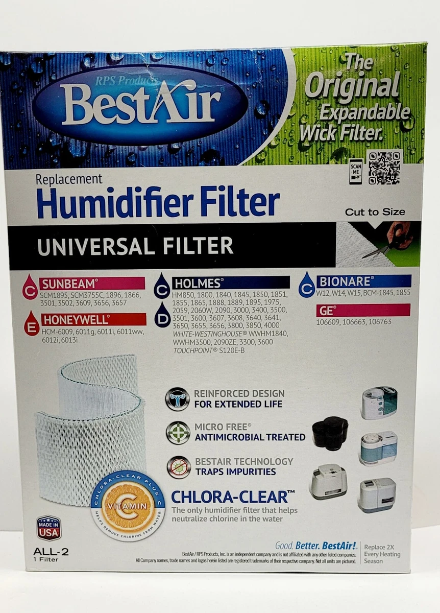 BestAir Replacement Humidifier Wick Filter Meijer, 53 OFF