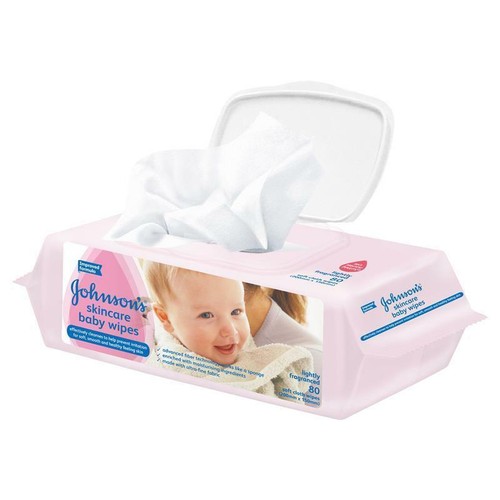 Johnson's Baby wipes Skin Care r/f 80 (5000207005506)