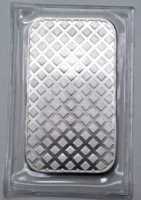 1 OZ 999 SILVER BAR MORGAN DESIGN HIGHLAND MINT USA Rev