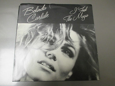 1986  Belinda Carlisle    I Feel The Magic US 45 IRS-52889 EX/VG+ Pic Sleeve