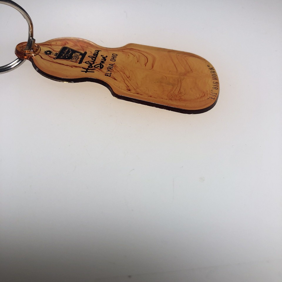 Elyria Ohio Holiday Inn Hotel Motel Lodging Travel Vintage Keychain Key