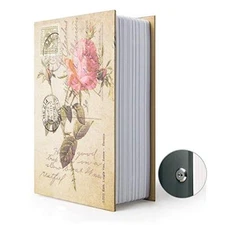 Diversion Book Safe with Security Key Lock Hidden Secret Storage Box