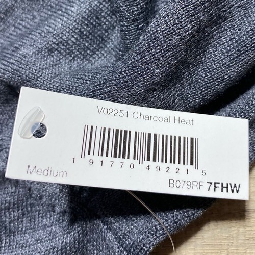 Amazon Essentials Men's Long Sleeve V-Neck Sweater Charcoal Gray Medium - Picture 6 of 10