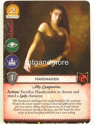 A Game of Thrones 2.0 LCG - 1x #C169 Handmaiden - Valyrian Draft Pack