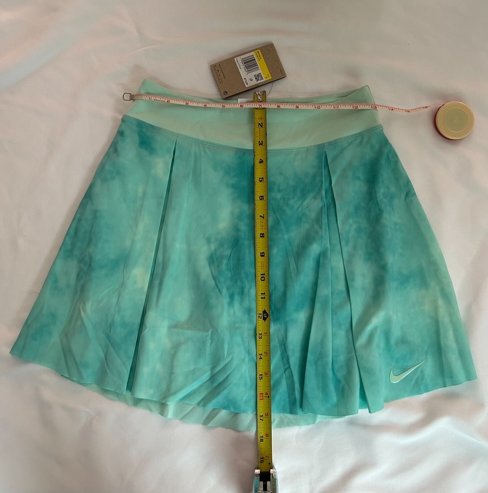 NIKE DriFit Club Pleated Golf Skirt Skort DH2465379 Mint Green