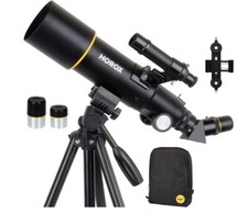 Telescope for Adults  Kids, HOROX 70mm Aperture 400mm Refractor