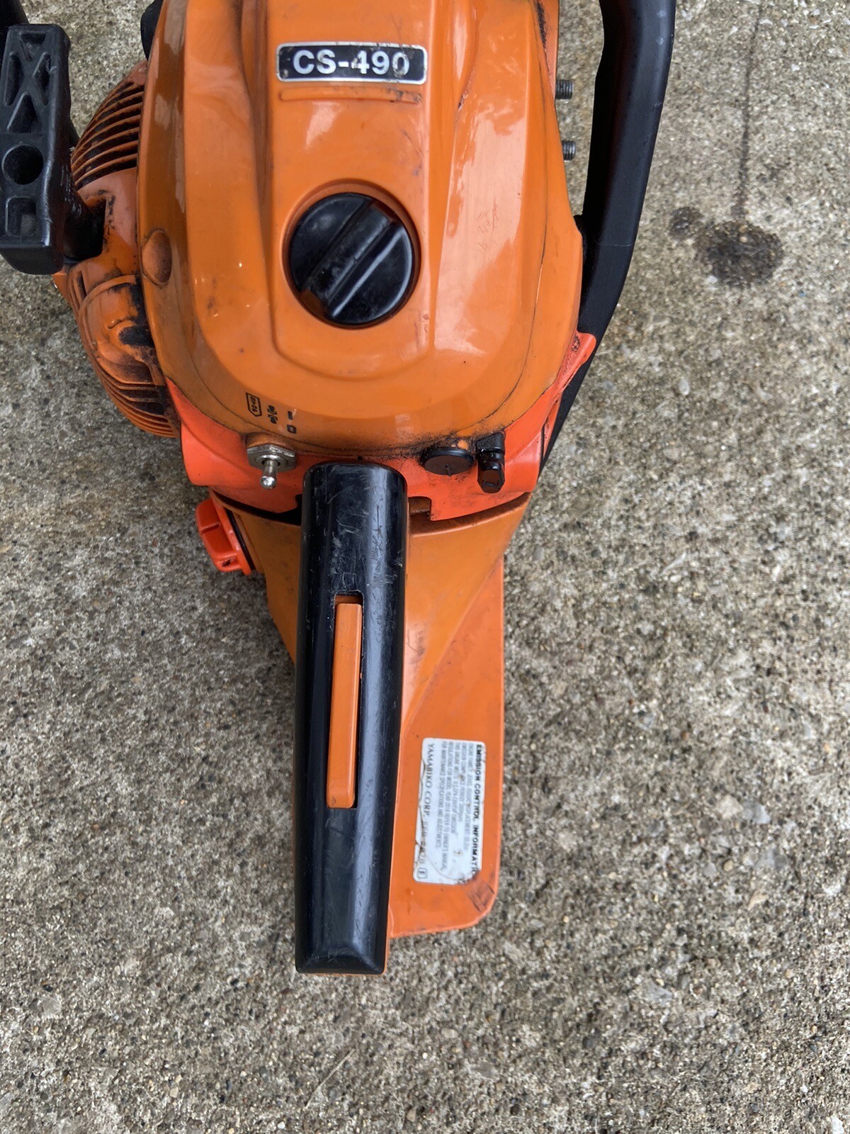 Echo CS490 cs 490 Chainsaw Believe It Needs Carburetor Work. eBay