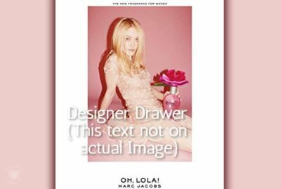 Dakota Fanning For Marc Jacobs Oh Lola Fragrance 2011 Print Ad