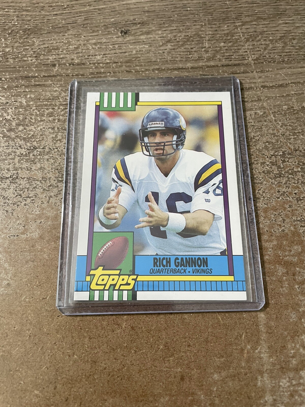 Rich Gannon 1990 Topps Traded Football #70T Minnesota Vikings