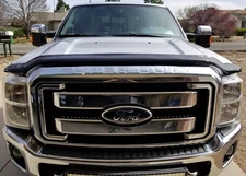 AVS BugFlector II Hood Protector Bug Shield Deflector for 11-16 Ford F250 F350