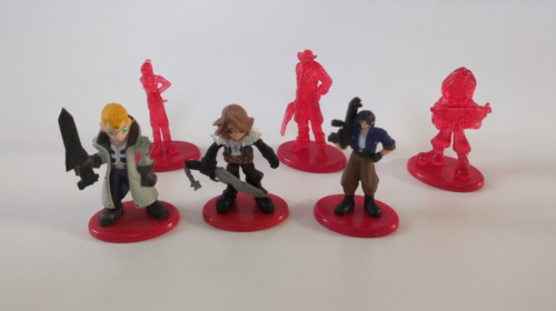 Final Fantasy VIII 8  Coca Cola Figures Collection Colour Crystal Version Set - Picture 1 of 10