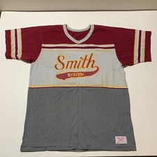 Vintage Felco NY Baseball Jersey Smith System 1970’s USA Made Men’s Large
