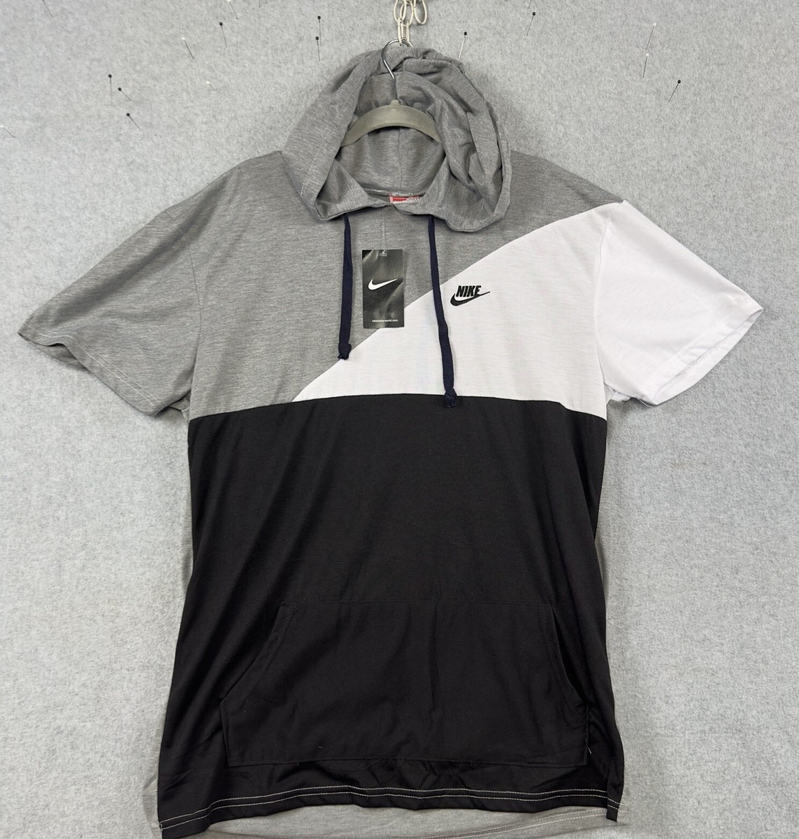 short sleeve hoodie women's nike