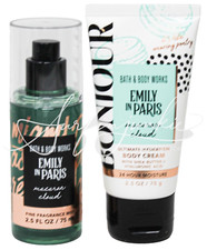 Bath  Body Works Emily In Paris Macaron Cloud Mini Spray Mist Body Cream 2 pc