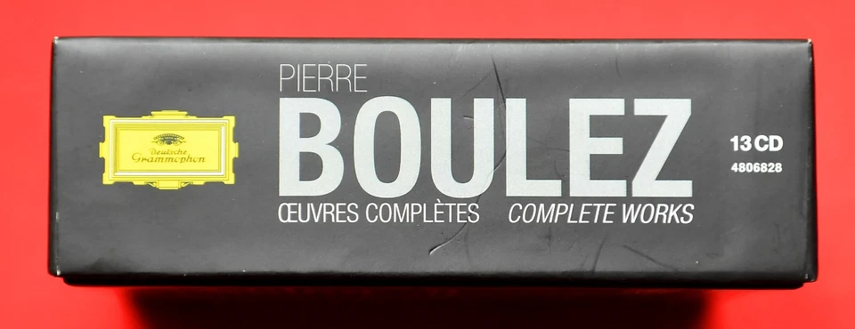 Pierre Boulez – Œuvres Complètes = Complete Works - BOX SET - 13 CD - DG - Bild 4 von 4