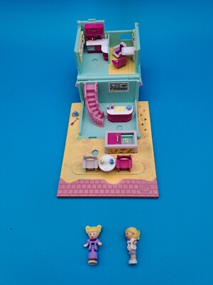 Polly Pocket Strand Beach Café Haus Bluebird 1993 gut