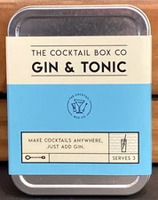 The Cocktail Box Co - Gin & Tonic Kit NEW, Unopened C2 serves 3