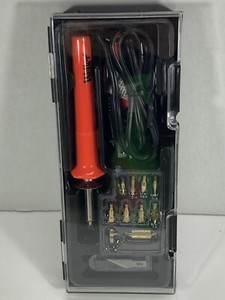 Weller 25W Soldering Iron Short Barrel Wood Burning Kit Engraver Woodworking Art
