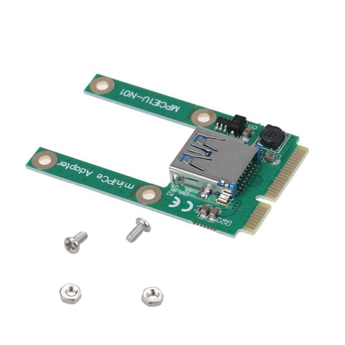 Mini PCI-E To USB 2.0 Converter Adapter USB Port Expansion Card for Notebook - Picture 4 of 11