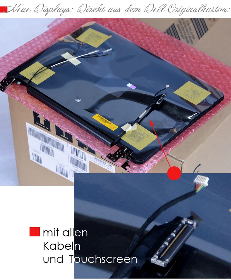 14.1" 36cm LED Display Screen LED for Notebook Dell Latitude E5440 0V8274 T135 - Image 4 of 4