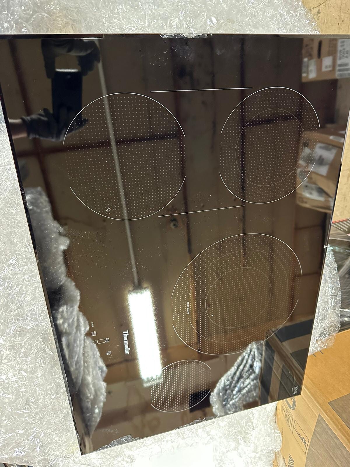 Thermador 30" Black Radiant Cooktop w/ Bridge Burner CET305TB eBay