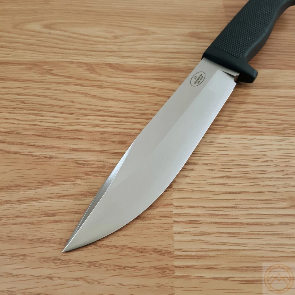 Cuchillo de supervivencia Fallkniven A1 hoja fija 6,38" en muy buen estado-10 hoja de acero inoxidable goma A1Z Foto 3 de 4