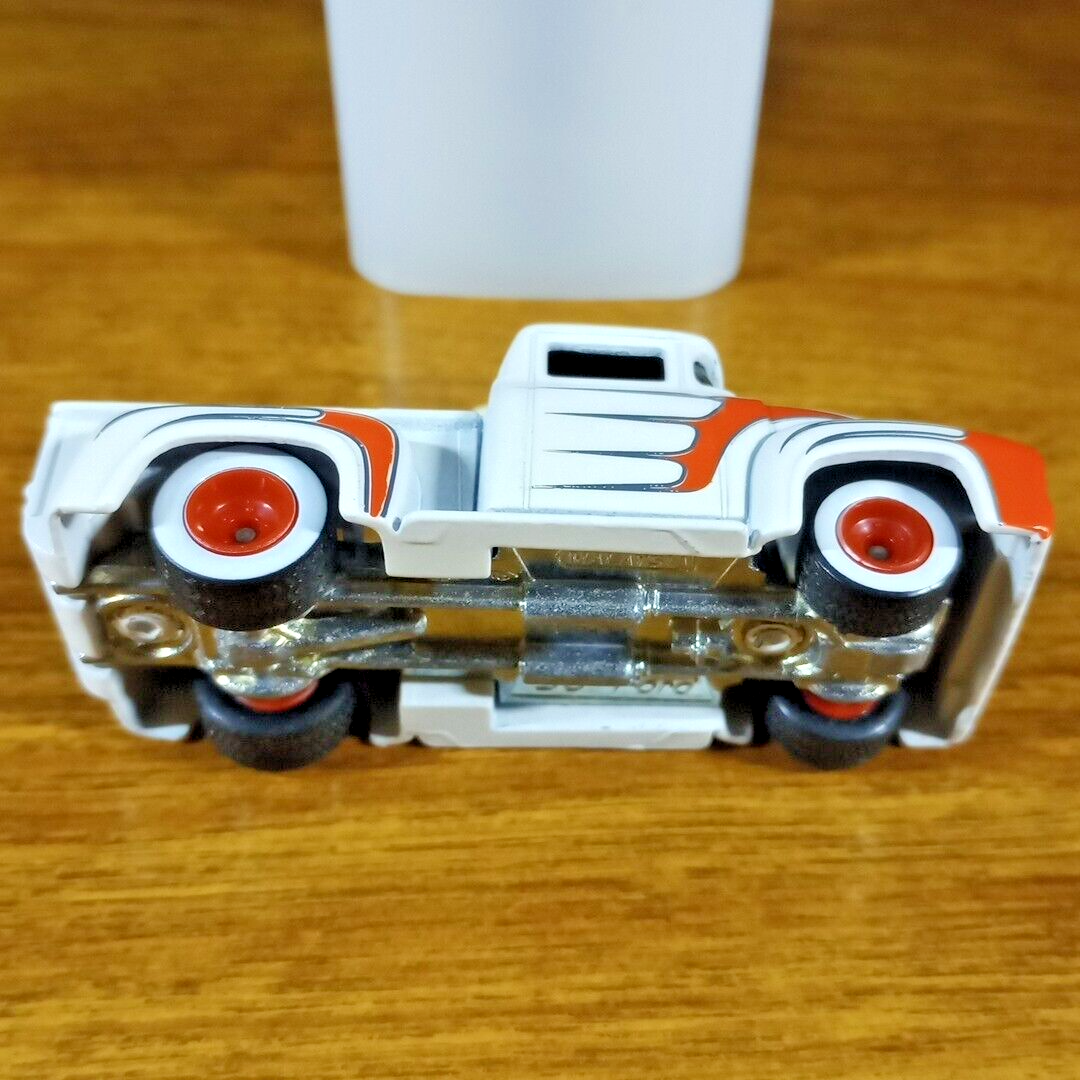 Hot Wheels Wayne's Garage Custom '56 Ford Truck Satin White