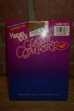 Vintage Hanes Too Classic Comfort Pantyhose Size AB Little Color Control Top