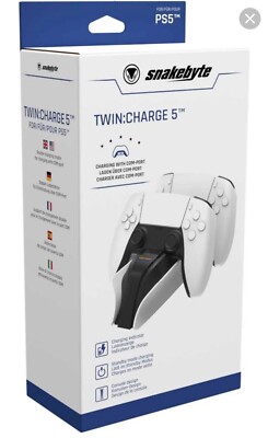 Snakebyte PS5 Twin:Charge 5 Ladestation - Weiß