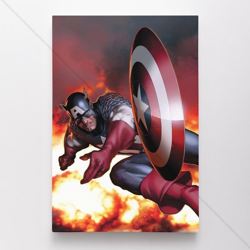 Poster Iron Man Sur Toile - Alex Ross - Marvel Comics - Vol 6 #1 - Neuf